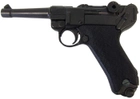 Макет пистолета Denix Парабеллум Люгер удлиненный 22.5 см (01/1143) - изображение 1