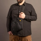 Тактична сумка-кобура для прихованого носіння Scout Tactical EDC crossbody ambidexter bag black - зображення 5