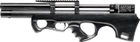 Гвинтівка пневматична Raptor 3 Compact Plus PCP кал 4,5 мм Чорна чохол в комплекті - зображення 1