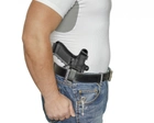 Подплечная поясная кожаная кобура A-LINE для Glock черная (3КУ1) - изображение 5