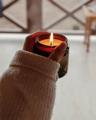 Ароматическая свеча соевая VI & Warm "Warm wishes" стекло коричневый 120г (WWD120) - изображение 4