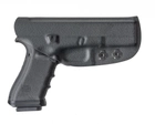Внутрибрючная пластикова кобура A-LINE для Glock лівша чорна (ПК11) - зображення 2