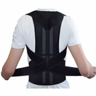 Универсальный корректор осанки Back Pain Need Help ортопедический корсет Черный - изображение 10