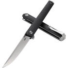 EDC нож CRKT CEO Flipper Plain Edge Satin with Black Handle 7097 - изображение 5