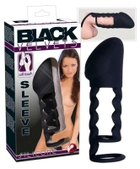 Удлиняющая насадка на пенис Black Velvets Silicone Sleeve (17536000000000000) - изображение 2
