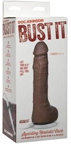 Фалоімітатор Doc Johnson з імітацією сім'явивергання Bust It Squirting Realistic Cock колір коричневий (15904014000000000) - зображення 4