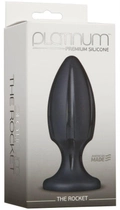 Анальная пробка Platinum Premium Silicone The Rocket цвет черный (16188005000000000) - изображение 1