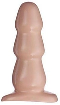 Рельєфна анальна пробка Trip Ripp Butt Plug Medium колір тілесний (00496026000000000) - зображення 1