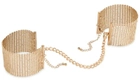 Наручники-манжеты Dеsir Mеtallique Cuffs цвет золотистый (15657046000000000) - изображение 2