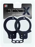 Наручники Bondx Metal Cuffs колір чорний (15939005000000000) - зображення 1