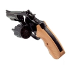 Револьвер под патрон Флобера Zbroia PROFI 3 (чёрный / бук) - изображение 3