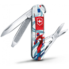 Складной нож Victorinox CLASSIC LE "Ski Race" 58мм/1сл/7функ/цветн/чехол /ножн - зображення 2