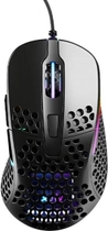Игровая мышь XTRFY M4 RGB черная (XG-M4-RGB-BLACK) - зображення 1