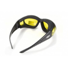 Очки защитные с уплотнителем Global Vision OUTFITTER желтые - изображение 4