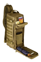 Рюкзак однолямочний тактичний Protector Plus X213 coyote - зображення 7