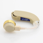 Завушний слуховий апарат Axon F-137 Бежевий, підсилювач слуху для літніх людей (VS7002414) - изображение 3