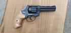 Револьвер под патрон Флобера Safari RF-441 cal. 4 мм, буковая рукоятка - изображение 3