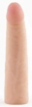 Рельефная насадка на страпон Egzo Ciberskin под крепление Vac-U-Lock 17.5 см (21317000000000000) - изображение 1