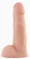 Насадка на страпон Egzo Ciberskin с мошонкой под крепление Vac-U-Lock 17 см (21318000000000000) - изображение 1