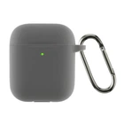 Чохол ArmorStandart Ultrathin Silicone Case With Hook для Apple AirPods 2 Advanced Ash (ARM59677)