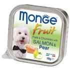 Вологий корм для собак Monge Dog Wet FRUIT Лосось із грушею