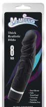 Вібратор Chisa Novelties M-Mello Thick Realistic Dildo колір чорний (20242005000000000) - зображення 5