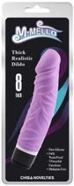 Вібратор Chisa Novelties M-Mello Thick Realistic Dildo колір фіолетовий (20242017000000000) - зображення 6