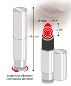 Женская губная помада вибратор You2Toys Kiss Me Lipstick Vibe (05461000000000000) - изображение 4