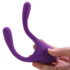 Мультифункціональний вібратор Doc Johnson Tryst v2 Bendable Multi Erogenous Zone Massager with Remote колір фіолетовий (22351017000000000) - зображення 6