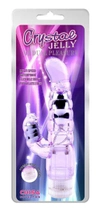 Вібратор-кролик Chisa Novelties Jelly My Dual Pleasure колір фіолетовий (20305017000000000) - зображення 4