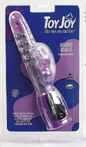 Вібратор Beaded beagle vibrator purple (Toy Joy) (03844000000000000) - зображення 2