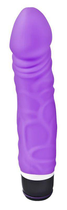 Водонепроникний вібратор Seven Creations Silicone Classic Waterproof Vibrator колір фіолетовий (12385017000000000) - зображення 1