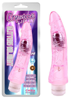 Вібратор Chisa Novelties Crystal Jelly Glitters Mr.Right колір рожевий (20246016000000000) - зображення 7