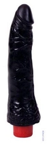 Чорний фалоімітатор з вібрацією, 18 см (03563000000000000) - зображення 1