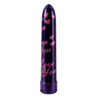 Вібромасажер фіолетовий Love You (10845000000000000) - зображення 3