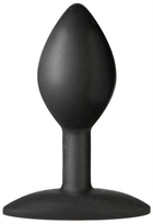 Анальна пробка Platinum Premium Silicone The Minis Spade Small колір чорний (15905005000000000) - зображення 2
