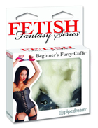 Наручники Fetish Fantasy Series Beginners Furry Cuffs White (03736000000000000) - зображення 8