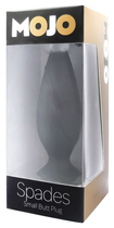 Анальна пробка Vibe Therapy Mojo Spades Small Butt Plug колір чорний (15445005000000000) - зображення 2