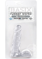 Фаллоимитатор Pipedream Basix Rubber Works , 15 см цвет прозрачный (08802041000000000) - изображение 1