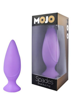 Анальна пробка Vibe Therapy Mojo Spades Small Butt Plug колір фіолетовий (15445017000000000) - зображення 1