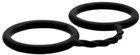 Наручники з силікону BondX Silicone Cuffs колір чорний (17915005000000000) - зображення 2