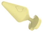 Анальна пробка Chisa Novelties Luv Heart Plug Large колір жовтий (20685012000000000) - зображення 4