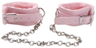 Меховые наручники Pink Plush Ankle Cuffs (14558000000000000) - зображення 2
