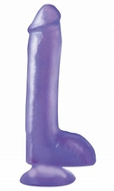 Фалоімітатор Pipedream Basix Rubber Works колір фіолетовий (13342017000000000) - зображення 2
