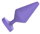 Анальная пробка Chisa Novelties Luv Heart Plug Small цвет фиолетовый (20710017000000000) - изображение 2