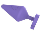 Анальна пробка Chisa Novelties Luv Heart Plug Small колір фіолетовий (20710017000000000) - зображення 3