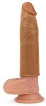 Насадка на пеніс Pleasure X-Tender Series X-Tra Girth! 30% Increase! колір коричневий (18926014000000000) - зображення 4