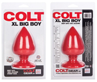 Анальна пробка Colt XL Big Boy колір червоний (15918015000000000) - зображення 2