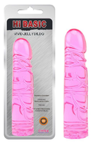 Фалоімітатор Chisa Novelties Vivid Jelly Dildo колір рожевий (20648016000000000) - зображення 4