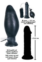 Анальная вибропробка Temptation Black Vibrator (15487000000000000) - изображение 3